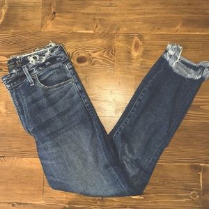 Distressed Abercrombie Skinny Jeans